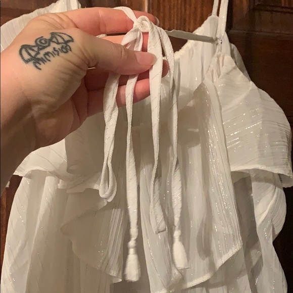 SOLD! LAST CHANCE! VS Shimmery Sheer Top - Picture 3 of 6